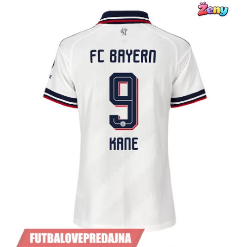Lacne Ženy Futbalové dres Bayern Munich Harry Kane #9 2026-27 Krátky Rukáv - Preč